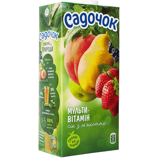 SADOCHOK JUICE MULTIVITAMIN 0.95L