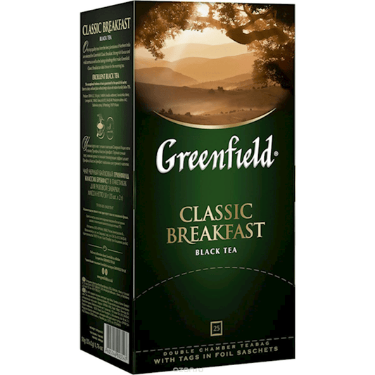 GREENFIELD BL.TEA CLASSIC BREAKFAST 25 TB