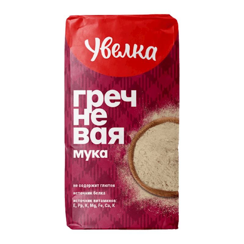 UVELKA FLOUR BUCKWHEAT 580GR