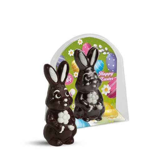 CANDY BUNNY WITH A FLOWER 60G TRUFF ROYAL