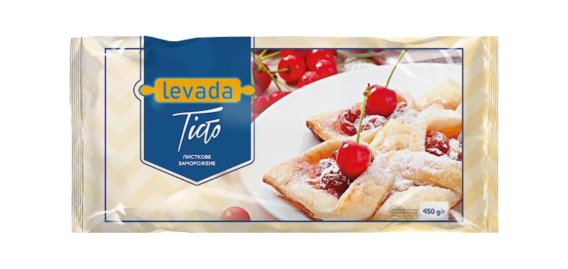 LEVADA PUFF PASTRY DOUGH (NO YEAST) 450G