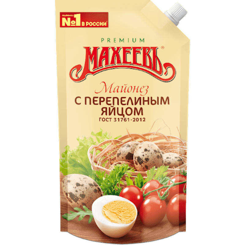 MAHEEV MAYONNAISE W/QUAIL EGGS 67%  380G