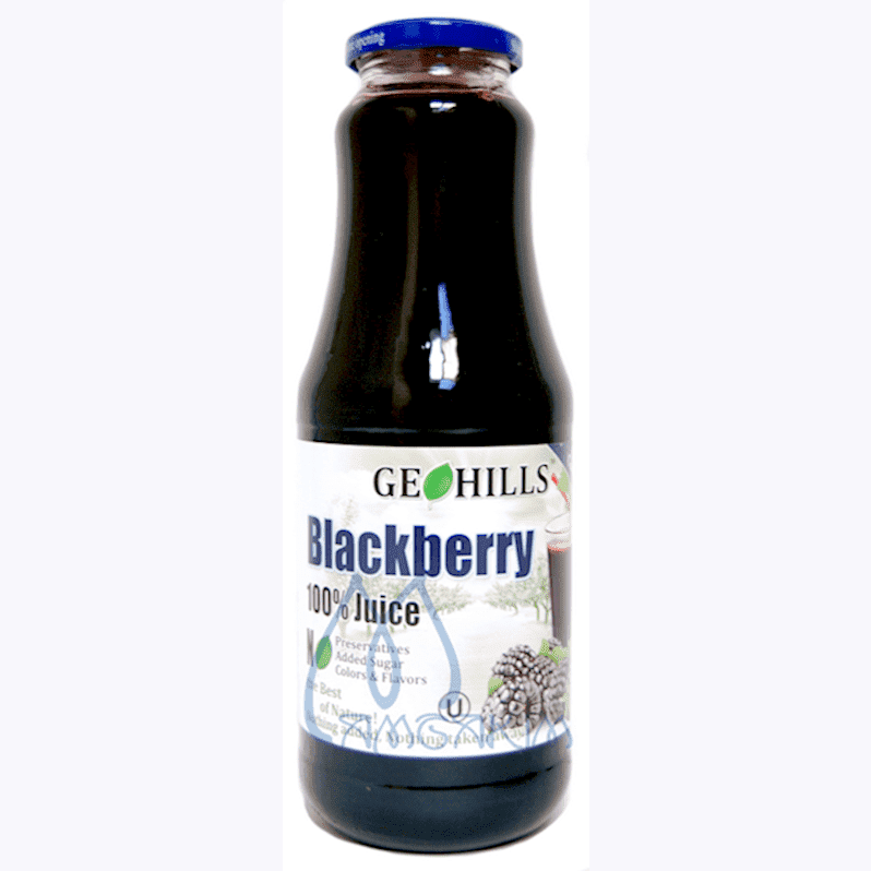 GEOHILLS BLACKBERRY 100% JUICE 1L