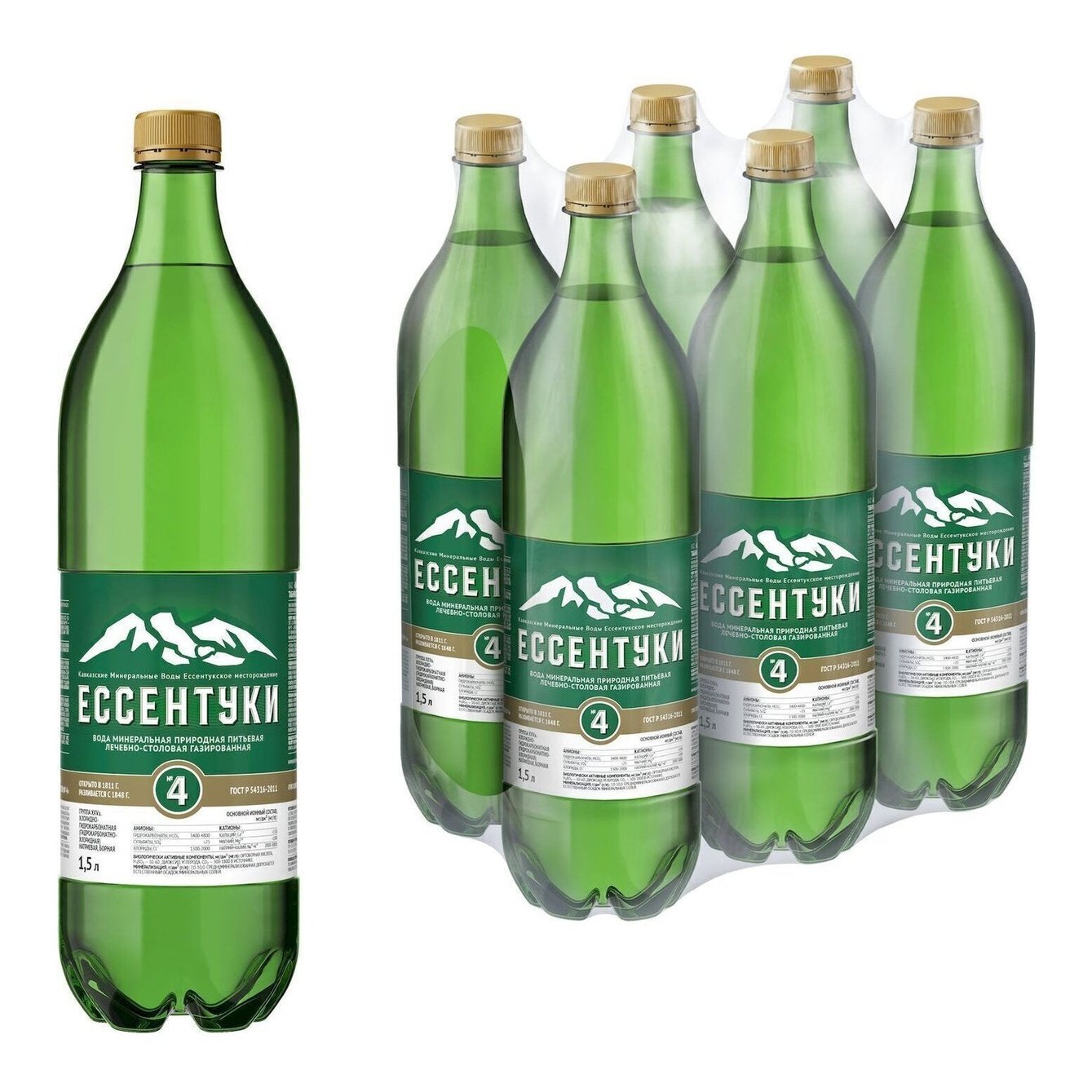 ESSENTUKI MINERAL WATER 1.5L