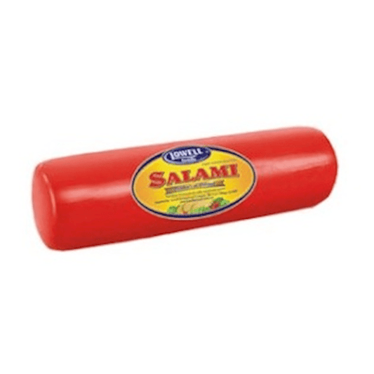 LOWELL CHEESE SALAMI POLISH ~3.30 LB