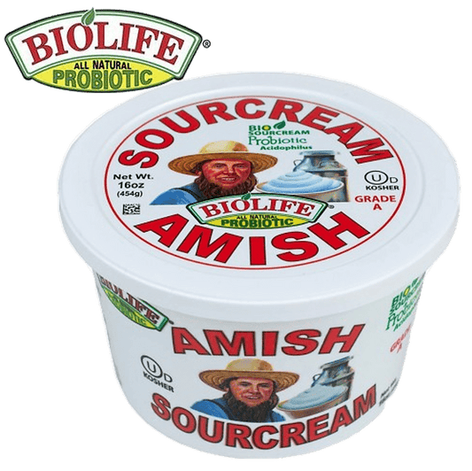 SOUR CREAM AMISH BIO LIFE 16 OZ