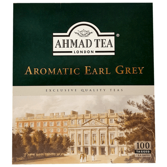 AHMAD TEA AROMATIC EARL GREY 100TB