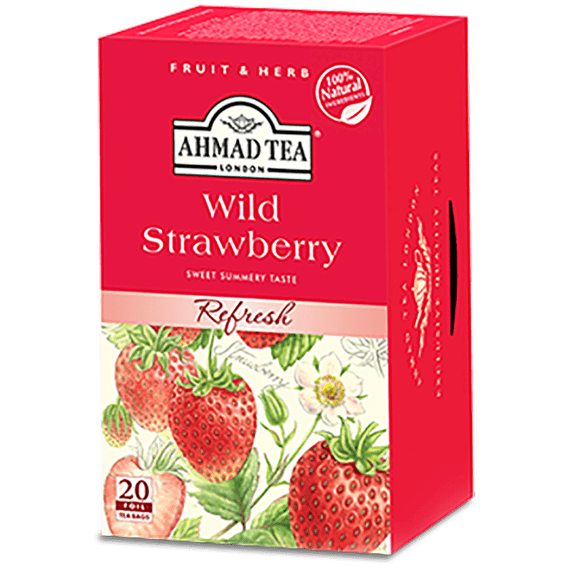 AHMAD TEA WILD STRAWBERRY 20TB