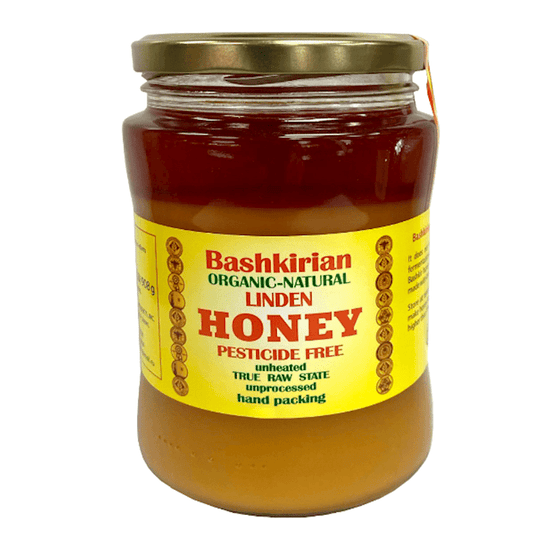 BASHKIRIRIAN LINDEN HONEY ORGANIC 454 GR.