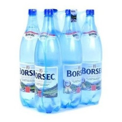Mineral WATER Naturally Carbonated BORSEC 1.5L, 6 pack