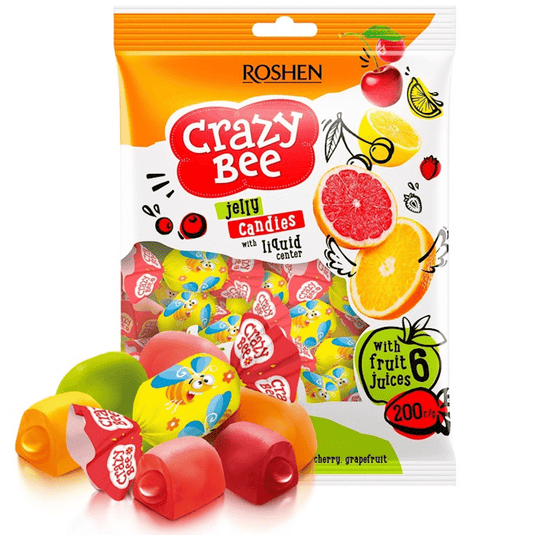 CANDY JELLY CRAZY BEE 200 GR