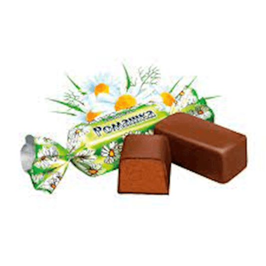 CANDY ROMASHKA WITH CREAM BRULEE COCOA FILLING  2 KG