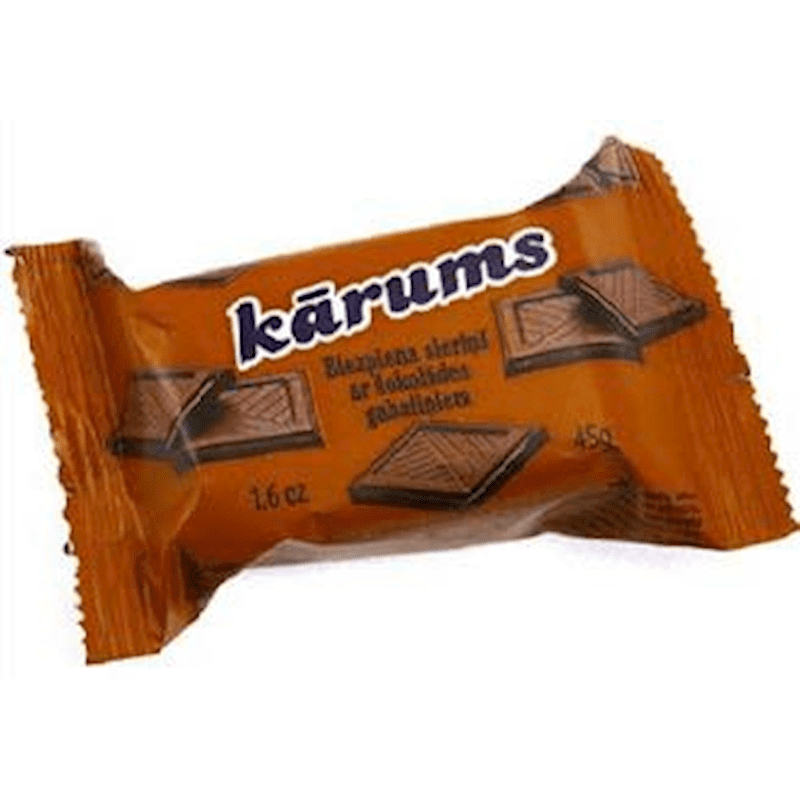 KARUMS CHEESE BAR CHOCOLATE 45 GR