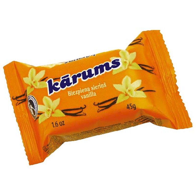 KARUMS CHEESE BAR VANILLA 45 GR