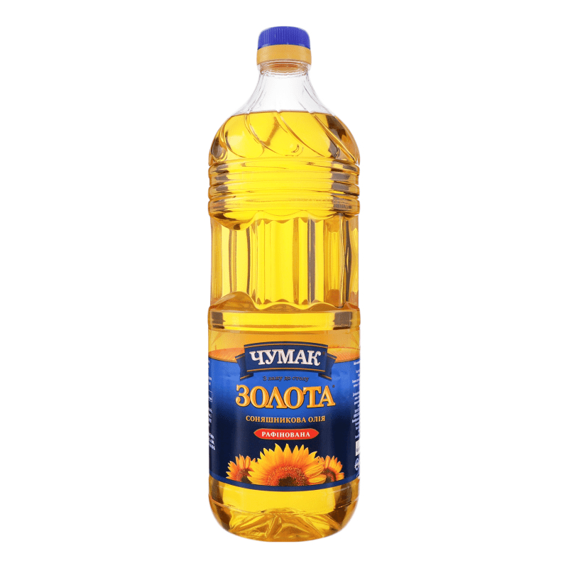 CHUMAK SUNFLOWER OIL RAFINATED  0.9L