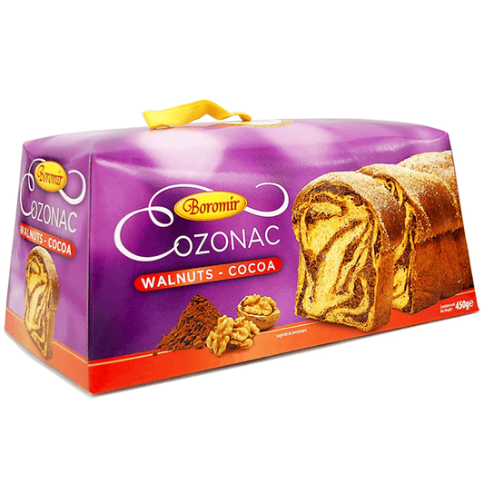 COZONAC WITH WALNUTS AND COCOA 450 GR