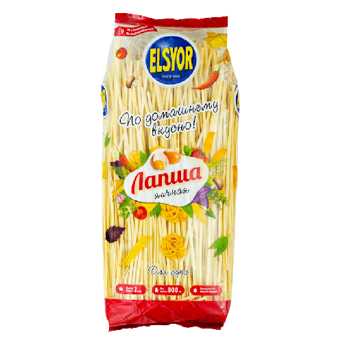 EGG NOODLES LONG THIN ECONOM 800GR.