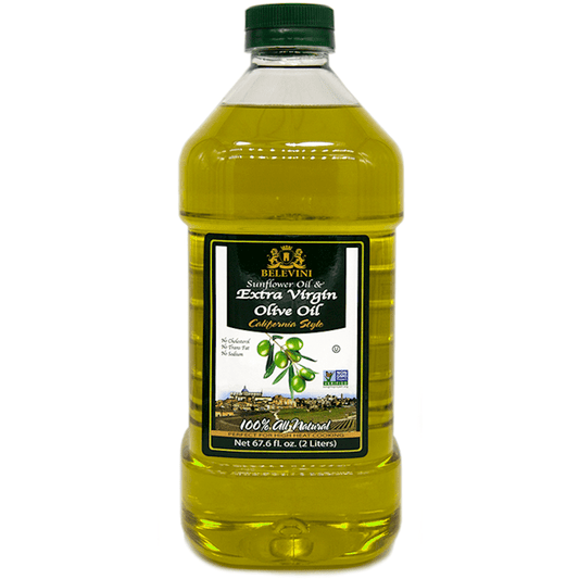 EXTRA VIRGIN OLIVE OIL CALIFORNIA STYLE WITH CANOLA OIL BLEND 2 LTR