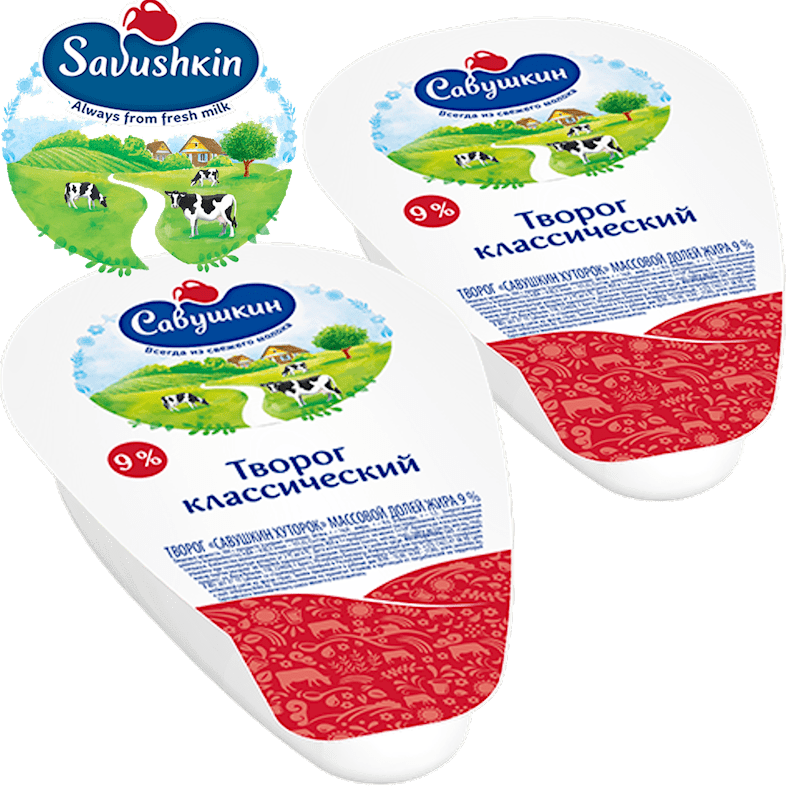 FARMER CHEESE KHUTOROK 9 % 200 GR