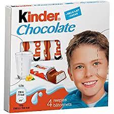 KINDER CHOCOLATE BAR 50G