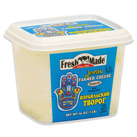 Farmer Cheese Jewish Fresh Made 1 LB