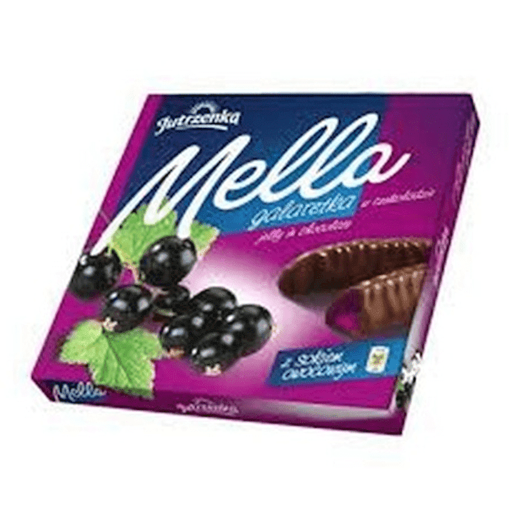 GALARETKA BLACK CURANT JELLY IN CHOCOLATE 190 GR