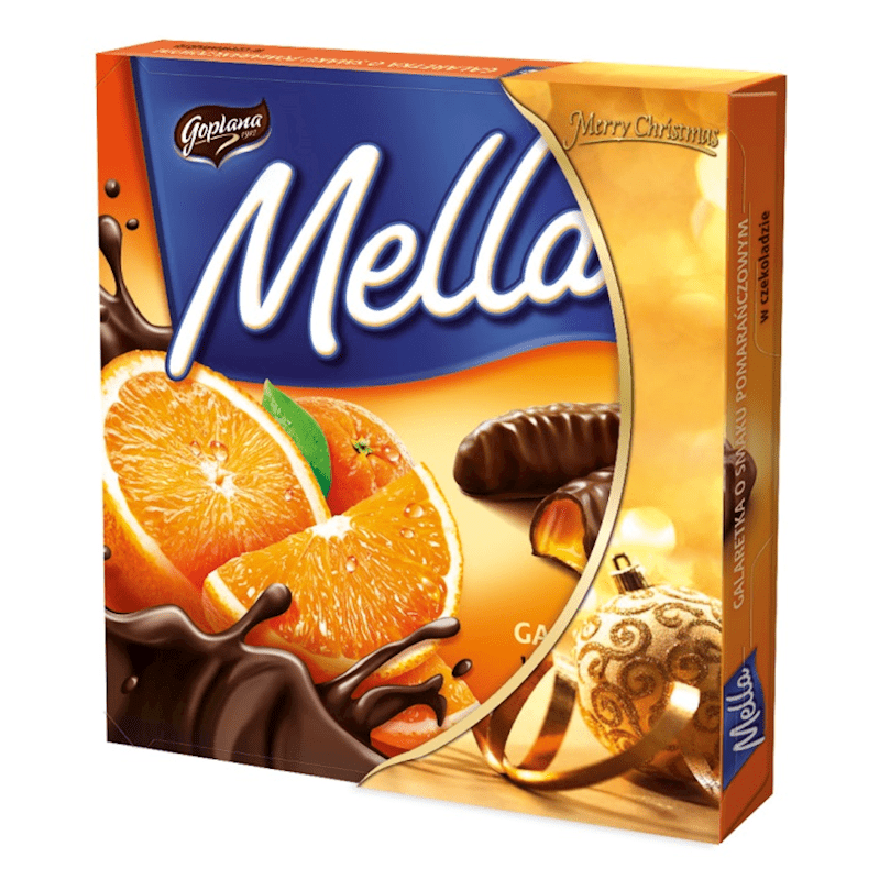 GALARETKA ORANGE JELLY IN CHOCOLATE 190 GR