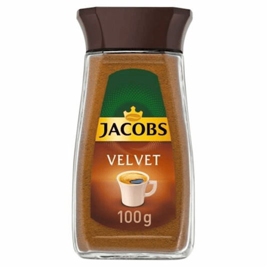 JACOBS VELVET NATURAL INSTANT COFFEE 100GR.