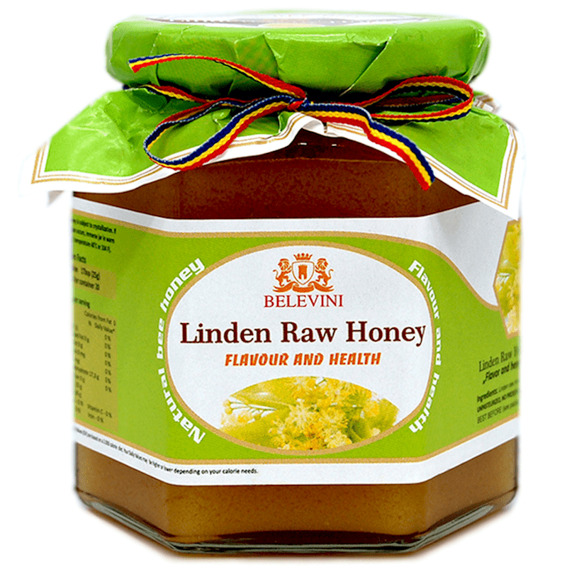 LINDEN RAW HONEY BELEVINI 500g