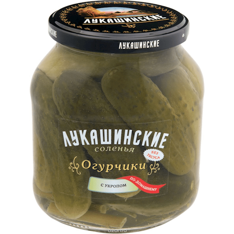 LUKASHINSKIE  HOME STYLE PICKLES  WITH DILL 670GR