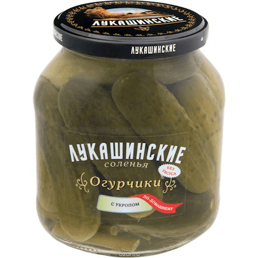 LUKASHINSKIE  HOME STYLE PICKLES  WITH DILL 670GR