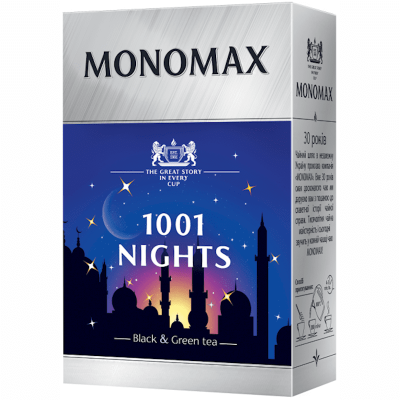 MONOMAX TEA LOOSE 1001 NIGHT  80 GR