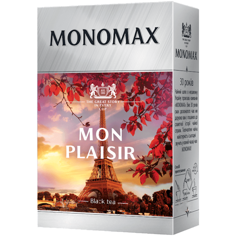 MONOMAX TEA LOOSE BLACK MON PLAISIR 80 GR