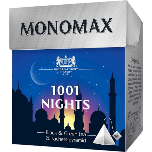 MONOMAX TEA PYRAMIDS  1001 NIGHTS  20x2 GR