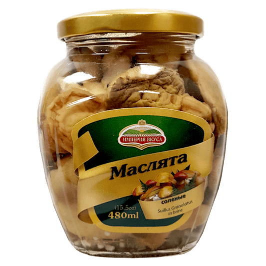 MUSHROOM SALTED MASLYATA SUILLUS GRANULATAS 480 ML