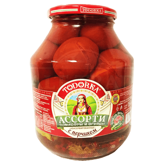 ASSORTI WITH HOT PEPPERS 1670GR. TODORKA