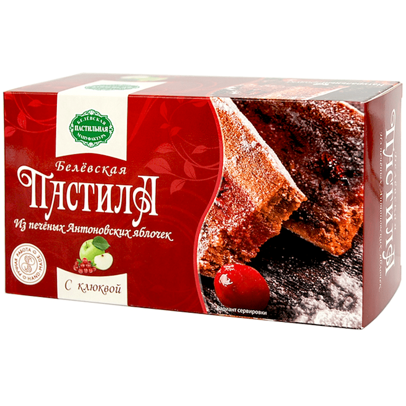 BELYOV PASTILA WITH  CRANBERRY 200 GR