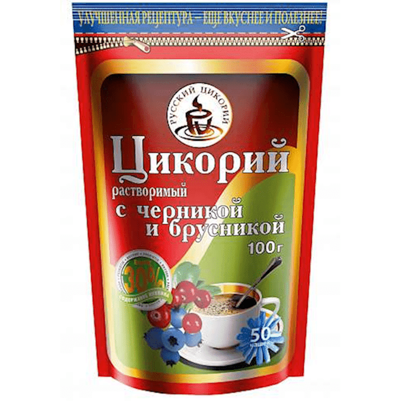 TSIKORIY ZIP BLUEBERRY/COWBERRY 100GR.