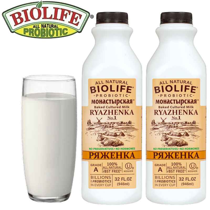 BIOLIFE RYAZHENKA PROBIOTIC 32 OZ