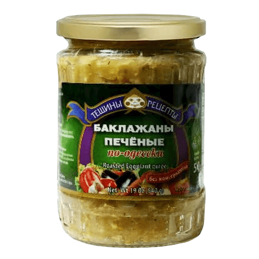 Tescheni Recepti SALAD EGGPLANT ROASTED PO ODESSKIY 580 ML