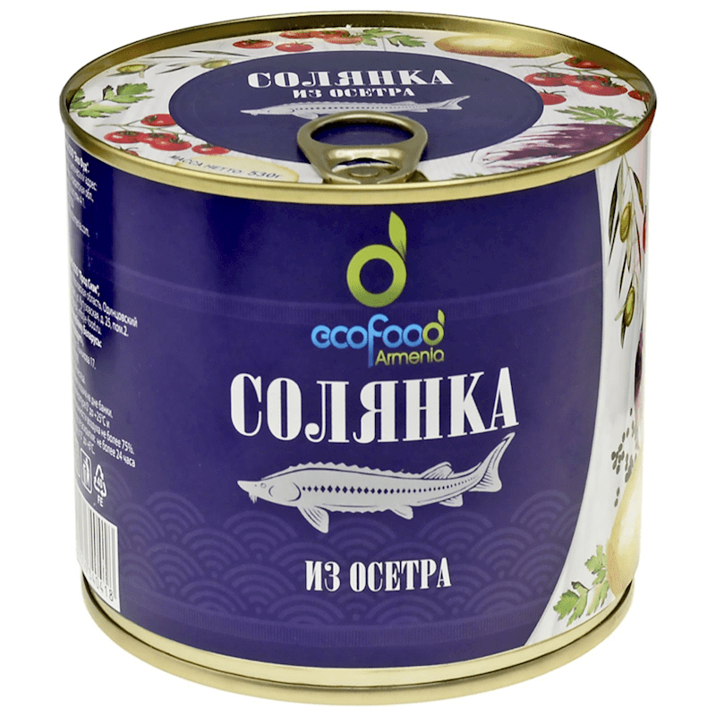 STURGEON SOUP SOLYANKA 500GR.