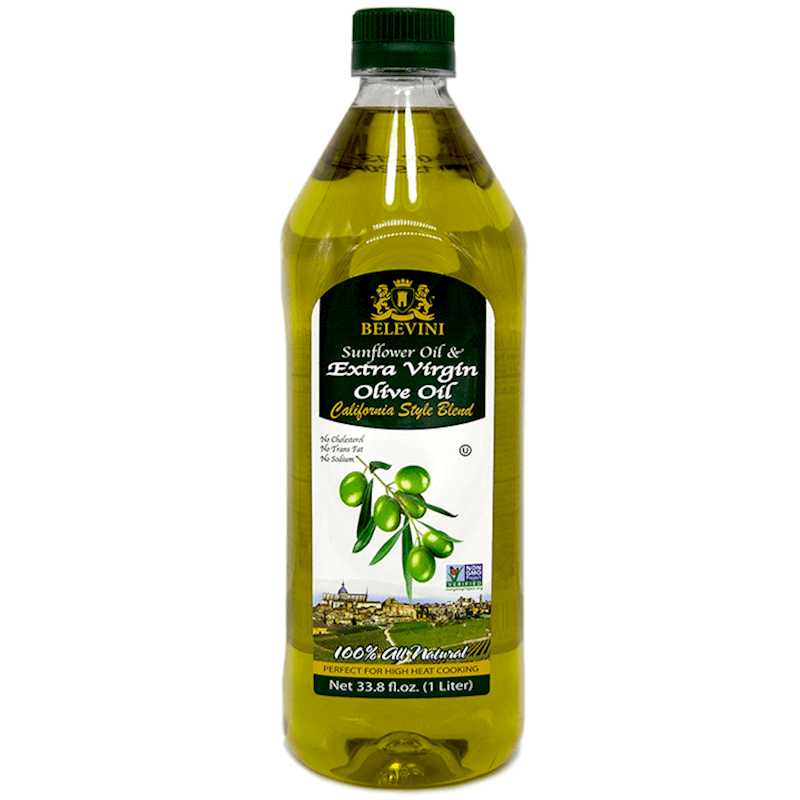 SUNFFLOWER OIL EXTRA VIRGIN OLIVE OIL CALIFORNIA STYLE BLEND 1 L