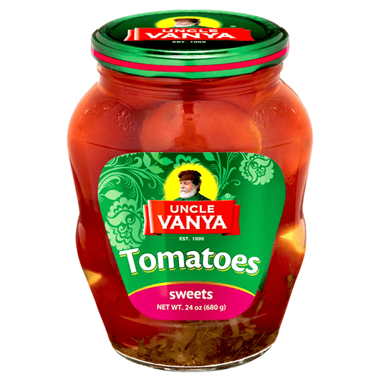 TOMATOES MARINATED SWEET  UNCLEVANYA 680 GR