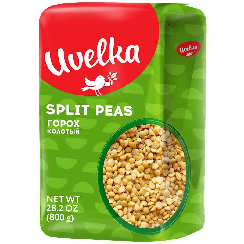 UVELKA Split Peas 800g