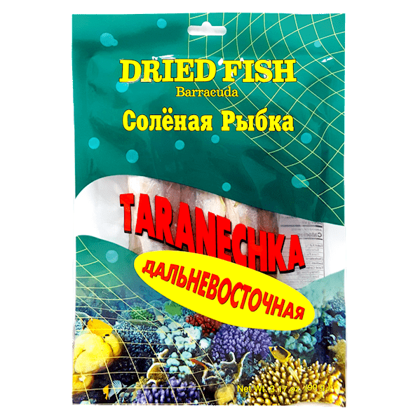 DRIED FISH  TARANECHKA DALNEVOSTOCHNAYA 90 GR