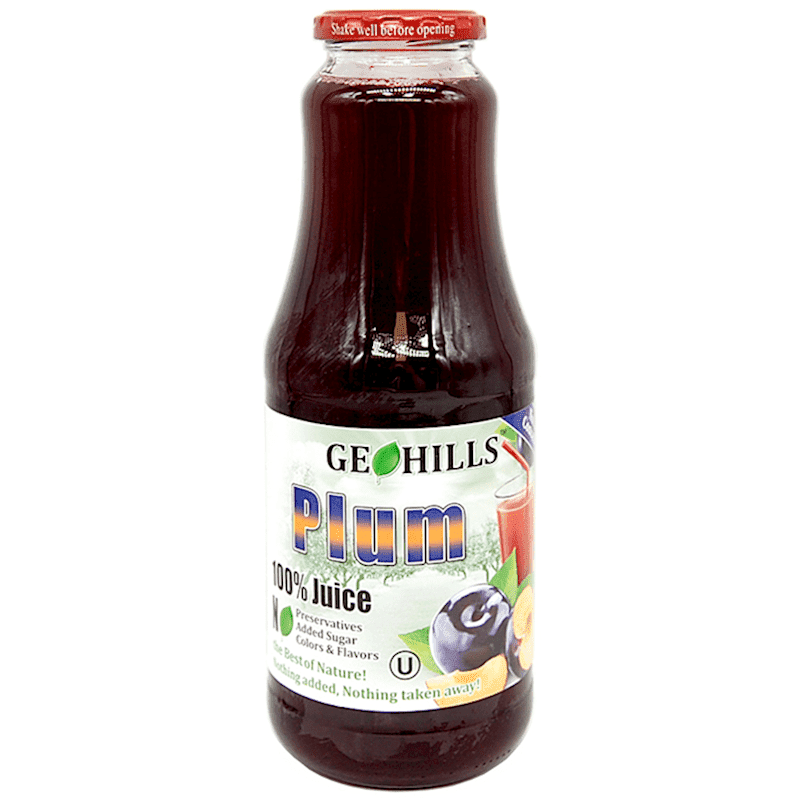 GEOHILLS PLUM 100% JUICE 1L