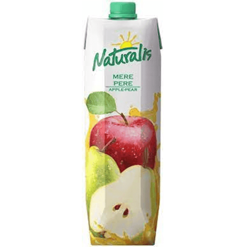 NATURALIS APPLE-PEAR NECTAR 20%/15% T-Pak 1L